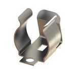 Battery Clip 1 Cells AAAA/A27 Size Steel T/R