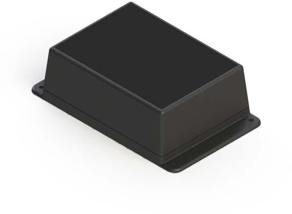 Serpac Electronic Enclosures-WM032I, BK Cajas, compartimentos y anaqueles Surface Mount I-Plate ABS Enclosure- Black