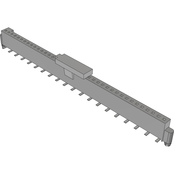 Samtec-SFM-139-L2-L-S-A-P-TR 连接器插头及 PCB 插座 Conn Socket Strip SKT 39 POS 1.27mm Solder ST SMD TIGER EYE™ T/R