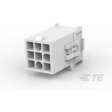 TE Connectivity-794195-1 Connector Discrete Wire Housing Conn Housing RCP 9 POS 4.14mm Crimp ST Cable Mount Natural Bag