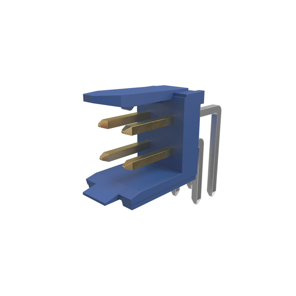 Amphenol Communications Solutions-76383-302LF 连接器插头及 PCB 插座 Dubox®2.54mm, Board to Board Connector, Shrouded Header, Double Row, Right Angle