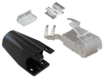 Stewart Connector-SS-39200-079 Steckverbinder, Telefon und Telekommunikation Conn Modular Plug PL 8 POS 1.02mm Crimp ST Cable Mount 8 Terminal 1 Port Cat 6a Bag