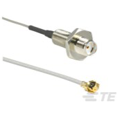 TE Connectivity-CSI-SAFE-200-UFFR 同轴电缆组件 Cable Assembly, U.FL to Female Bulk Head SMA, 1.13mm CBL