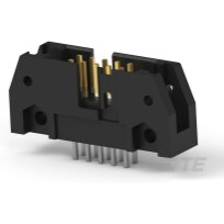 TE Connectivity-102156-4 Connector Headers and PCB Receptacles Conn Ejector Header HDR 20 POS 2.54mm Solder ST Thru-Hole Tray