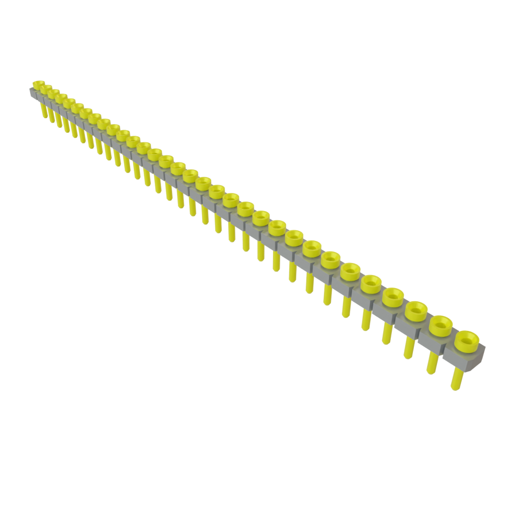 Samtec-SL-132-T-10 连接器插头及 PCB 插座 Conn Socket Strip SKT 32 POS 2.54mm Solder ST Top Entry Thru-Hole Bulk