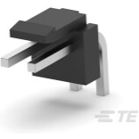 TE Connectivity-1744056-2 Piastre connettori e prese PCB Conn Wire to Board HDR 2Power POS 3.96mm Solder RA Side Entry Thru-Hole T/R