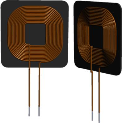 Abracon-AWCCA-20R20H08-C01-B Wireless Charging Coils Wireless Charging Coil Receiver 12uH 10% 100KHz 0.29OhmDCR 20Q-Factor Through Hole