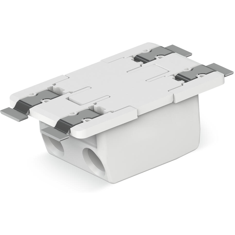 WAGO-2070-542/998-406 连接器接线板 Through-Board SMD PCB Terminal Block, 0.75 mm2, Pin spacing 6.5 mm, 2- pole, Push-in Cage Clamp , in tape-and-reel packaging