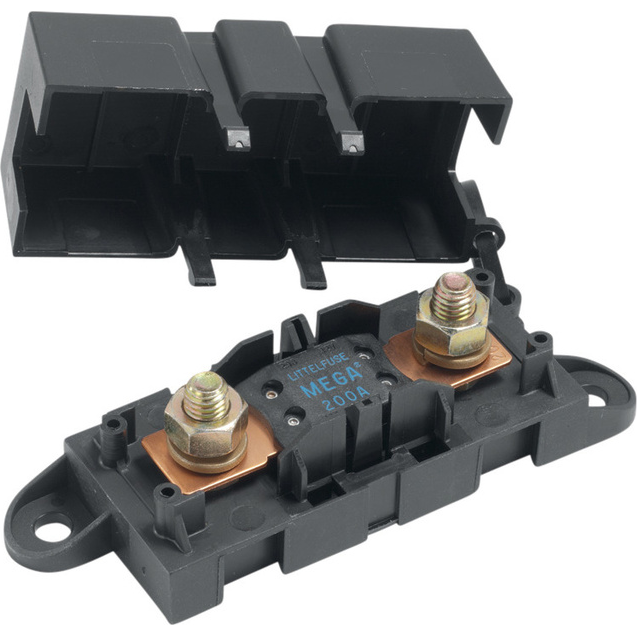 Littelfuse-02980900S Accessori fusibile Fuse Block 500A 70V Bolt Down Box