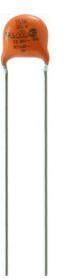 Vishay-30LVT47RK-R Strato singolo in ceramica del condensatore Cap Ceramic Single Suppression X1/Y2 470pF 400VAC/300VAC X7R 10% (8.4 X 4.6mm) Radial Disc 6.4mm 125°C T/R
