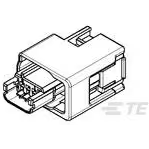 TE Connectivity-1438454-1 Custodia filo connettore dedicato Conn Housing RCP 3 POS 2.54mm Crimp ST Cable Mount Black Package