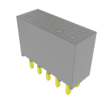 Conn Socket Strip SKT 10 POS 2.54mm Solder ST Top Entry Thru-Hole Bulk