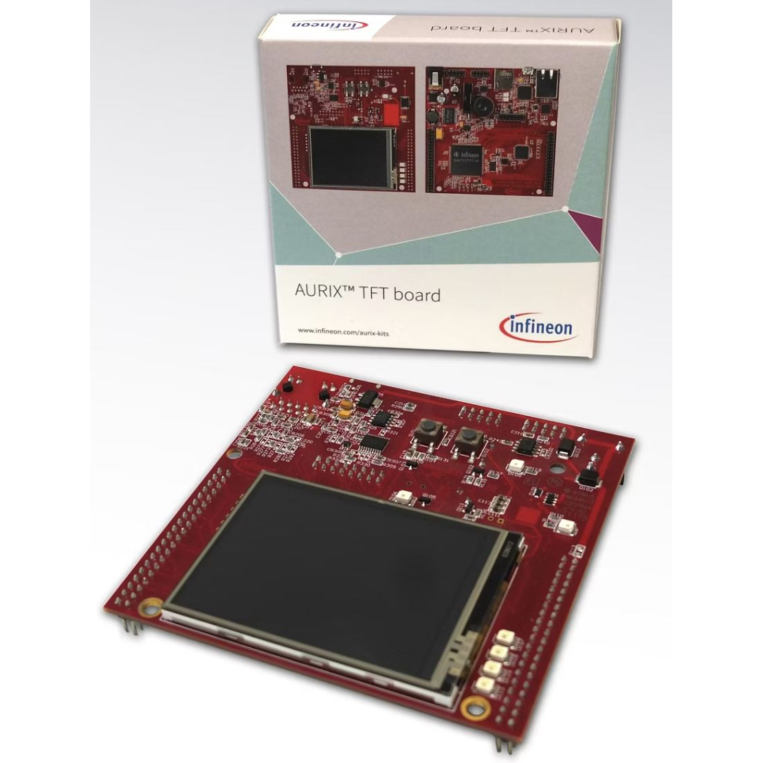 Infineon Technologies AG-KITA2GTC3873V3TFTTOBO1 Cartes et kits de développement de systèmes intégrés TC387 Microcontroller Evaluation Board Flash