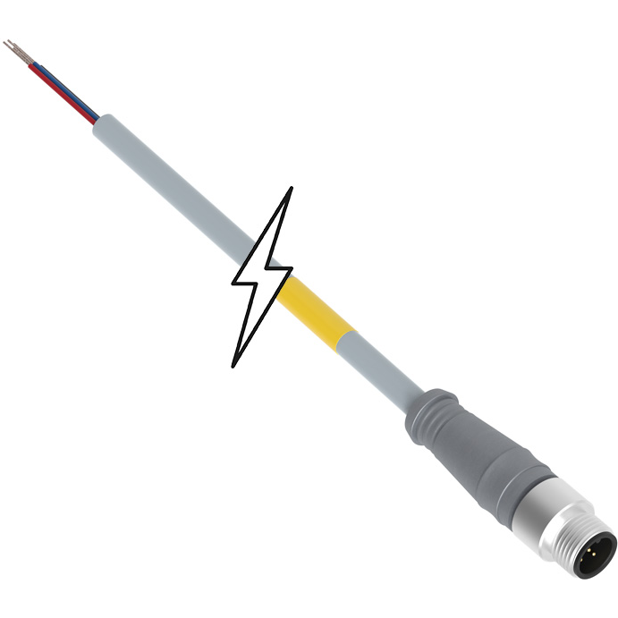 Molex-0848548021 null Cable Assembly Circular Thin 0.5m 22AWG Micro-C 5 POS M Micro-Change (M12)