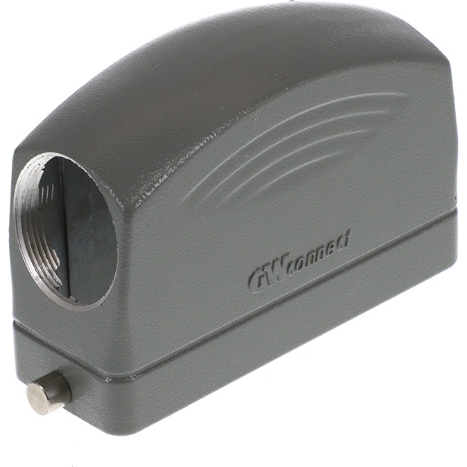 Molex-7824.6484.5 Adaptateurs pour manchons thermorétractables Hood 90° 24 Shell Size Polyester Powder Die Cast Aluminum GWconnect®