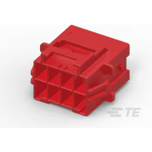TE Connectivity-6-1971775-4 Carcaza de cables discretos de conector CAP HOUSING PANEL MOUNT DOUBLE ROW POWER TRIPLE LOCK
