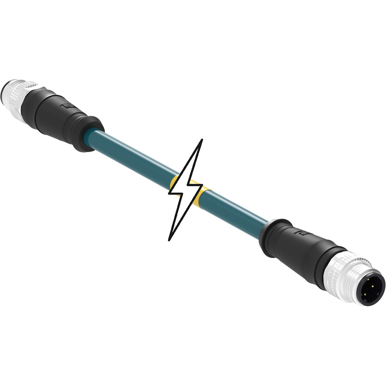 Molex-E11A06016M050 null Cse M12 Eth 4P Dc Ma Ma Str Wsor 5M De