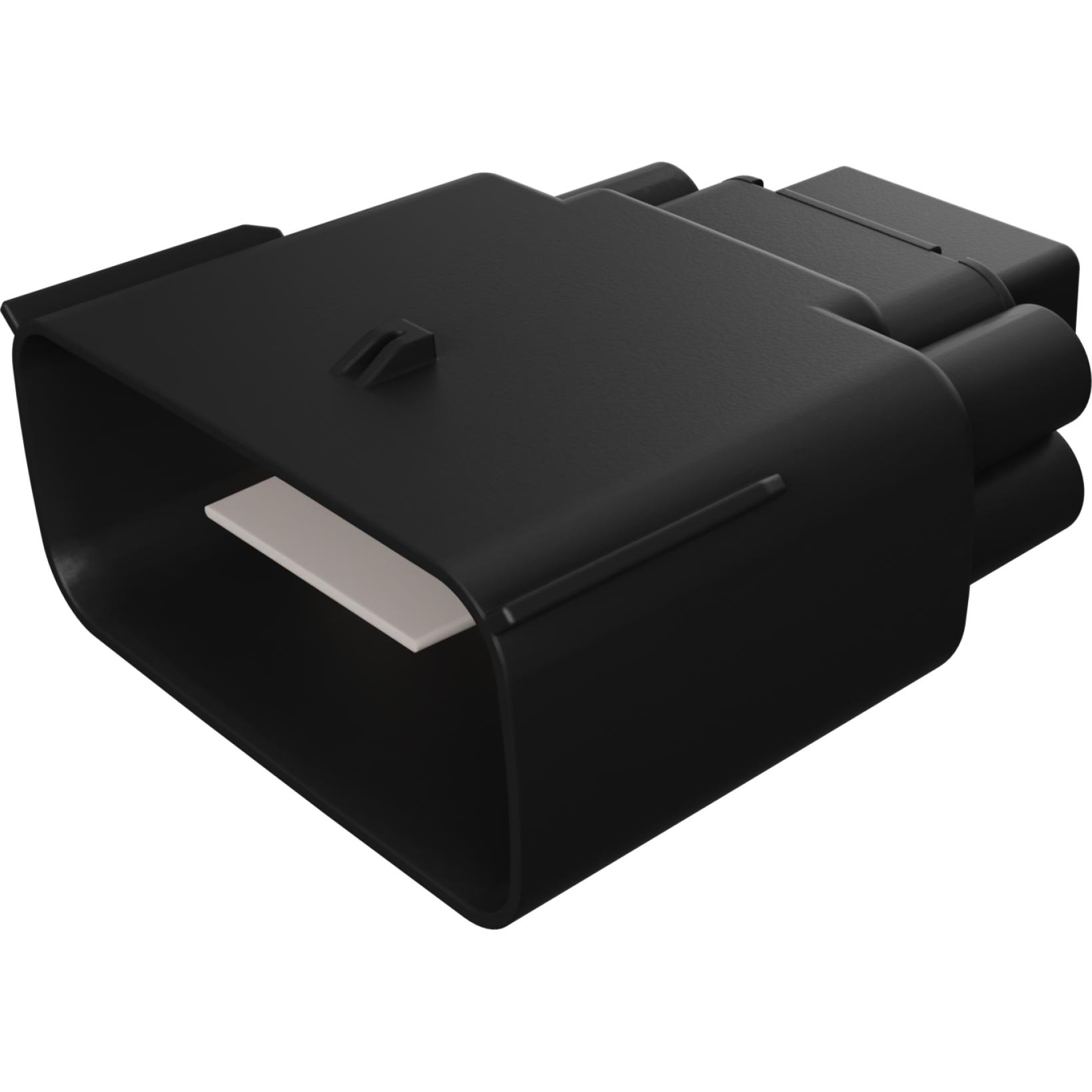 Molex-34986-1601 Connector Discrete Wire Housing Conn Housing PL 16Power POS 3.5mm Crimp ST Cable Mount Black/Natural MX 150™ Bag