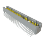 Conn Shrouded Header (4 Sides) HDR 60 POS 1.27mm Solder RA Side Entry Thru-Hole TIGER EYE™ Tube