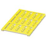 Cable marker, Sheet, yellow, unlabeled