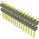 Conn Board Stacker HDR 16 POS 2.54mm Solder ST Top Entry Thru-Hole Bulk