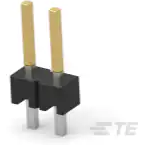 TE Connectivity-5-146285-2 Steckverbinderleisten und Leiterplattenbuchsen Conn Unshrouded Header HDR 2 POS 2.54mm Solder ST Top Entry Thru-Hole Carton