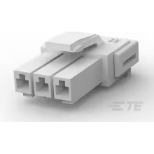TE Connectivity-177899-1 Einzeladersteckverbinder, Gehäuse Conn Housing PL 3 POS 3.96mm Crimp ST Cable Mount Natural Bag