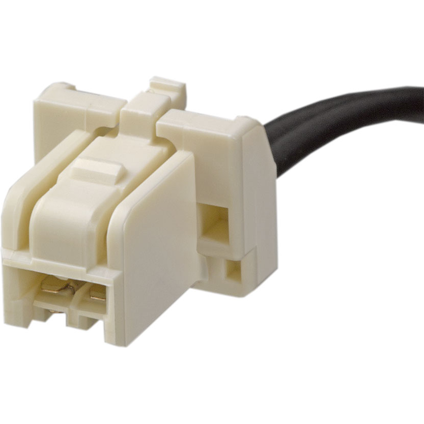 Molex-15135-0201 其他电缆组件 Cable Assembly UL 1061 0.1m 24AWG Wire to Board to Wire to Board 2 to 2 POS M-M Crimp CLIK-Mate Bag