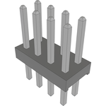 Conn Unshrouded Header HDR 8 POS 2mm Solder ST Top Entry Thru-Hole Bulk