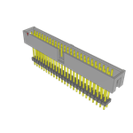 Conn Elevated Shrouded Header HDR 50 POS 2.54mm Solder ST Thru-Hole Bulk