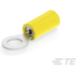 TE Connectivity-53056 Connector Terminals Ring Tongue Terminal 24AWG Copper Yellow/Blue Stripe 20.68mm Tin Loose