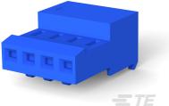 TE Connectivity-640470-4 Connector Headers and PCB Receptacles Conn IDC Connector F 4 POS 2.54mm IDT RA Cable Mount Box/Carton