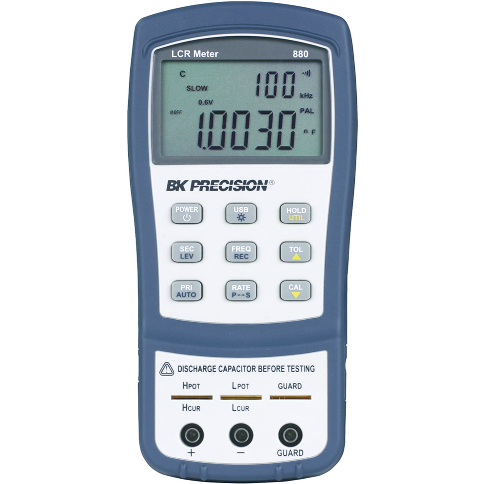 B&K Precision-880 Komponenten-Prüfgeräte 100 kHz Handheld LCR Meter