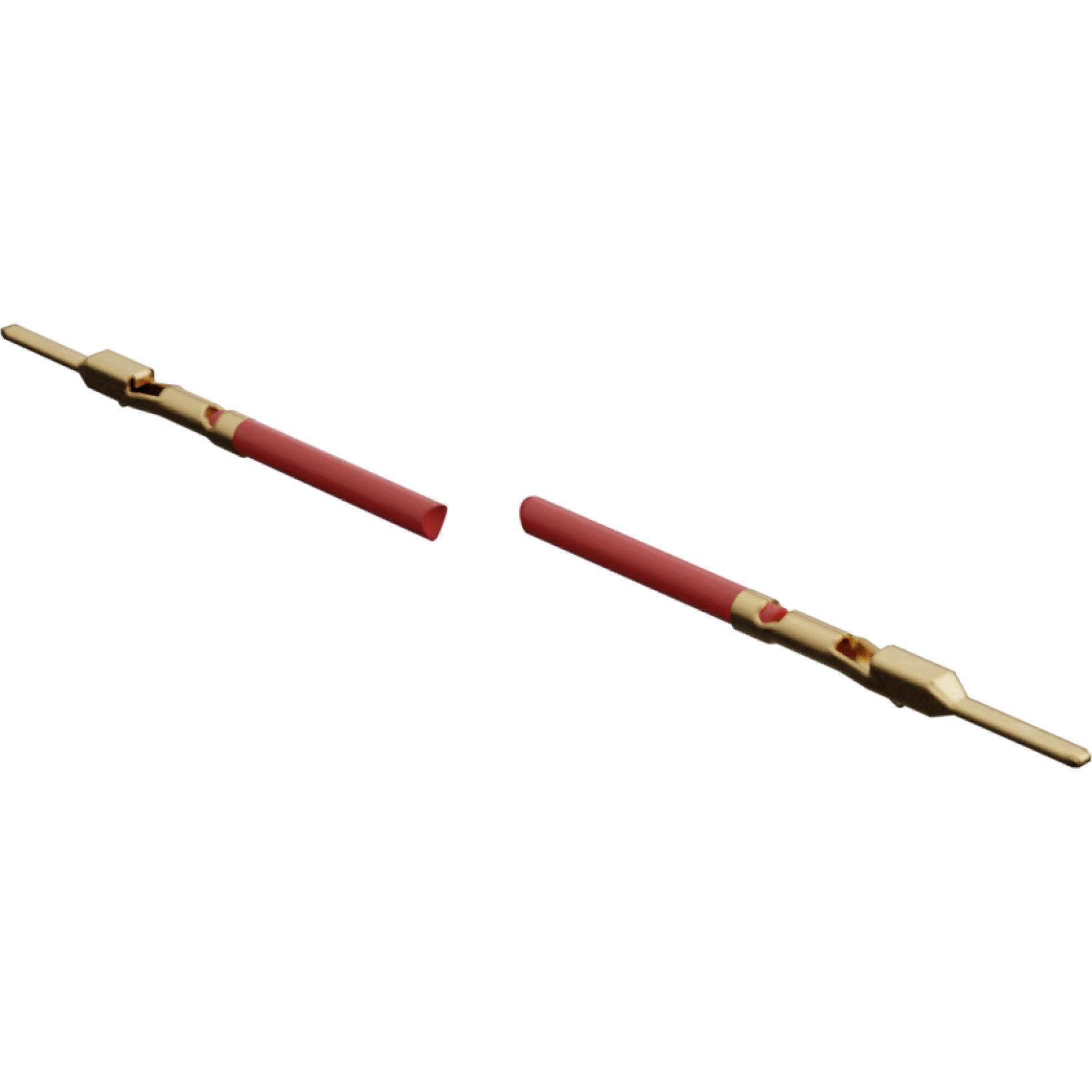 Molex-2163022223 Andere Kabelbaugruppen Cable Assembly TXL 0.15m 14AWG Crimp Terminal to Crimp Terminal 1 to 1 POS M-M Crimp-Crimp Bag