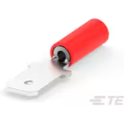 TE Connectivity-66023-4 Steckverbinderanschlüsse Quick Disconnect Terminal 16-22AWG Copper Red M 23.11mm Tin Reel