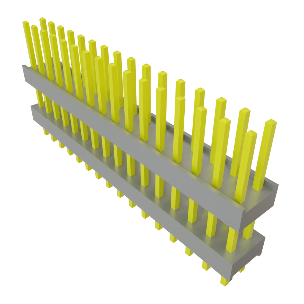 Samtec-DW-16-09-G-D-365 Piastre connettori e prese PCB Conn Board Stacker HDR 32 POS 2.54mm Solder ST Top Entry Thru-Hole Bulk