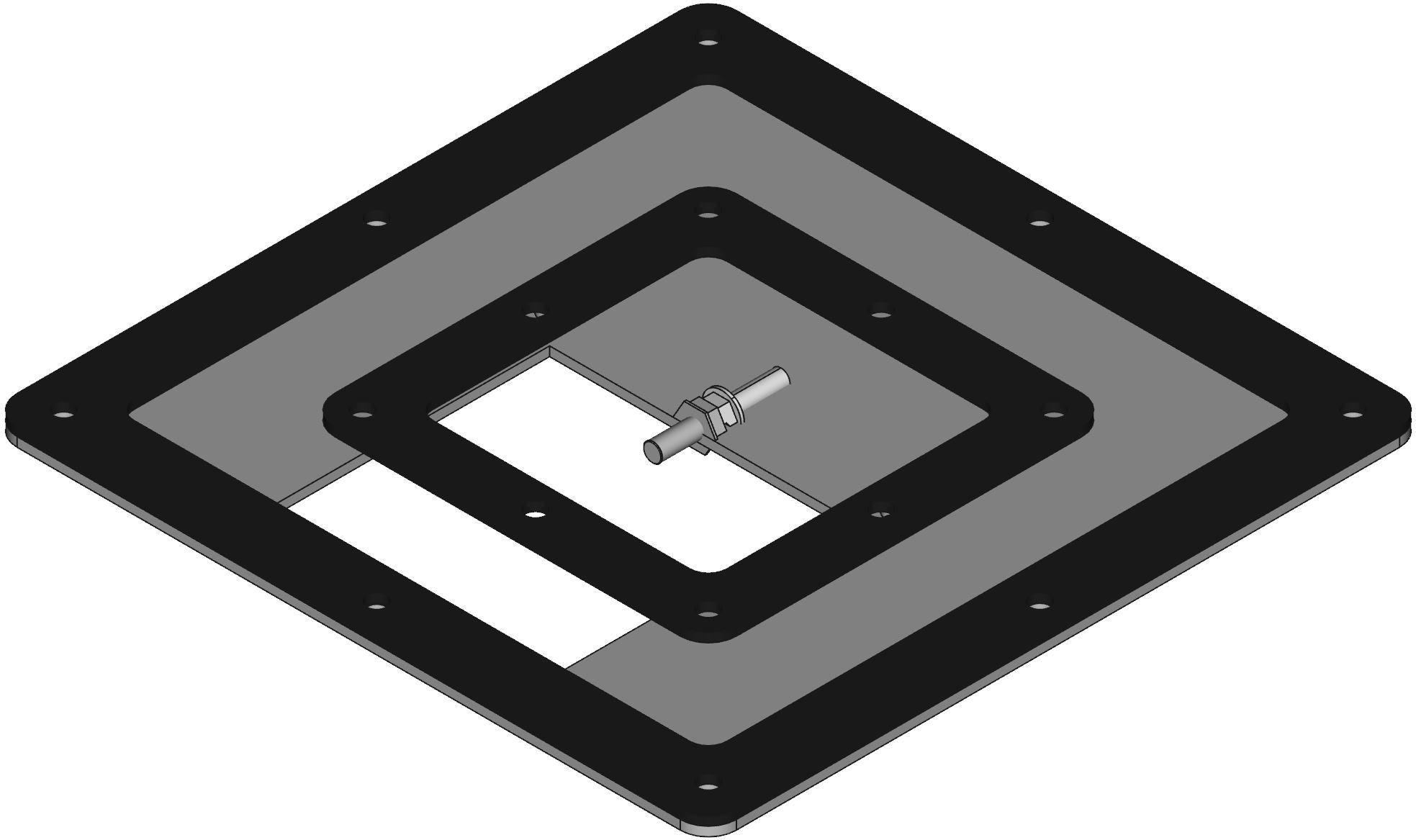 Hammond Manufacturing-1487EREC 电缆配件 Cable Accessories, N12 Wireway, Reducer - 8 x 8 to 4 x 4 - Steel/Gray