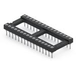 Conn DIP Socket SKT 32 POS 2.54mm Solder ST Thru-Hole Tube