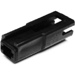 Conn Housing M 1 POS Crimp ST Cable Mount Black