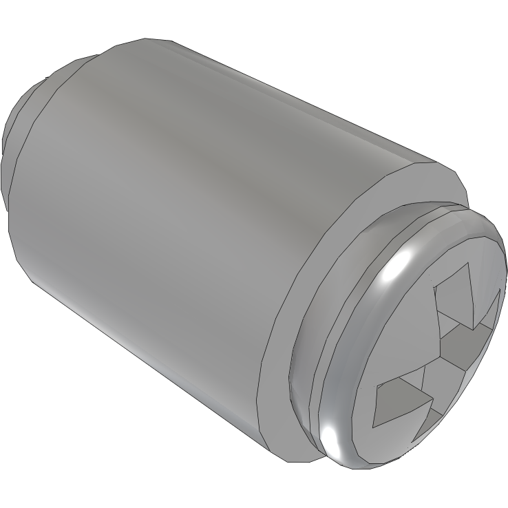 Samtec-SO-0715-01-01-01 Distanzhülsen Standoff Round Swage F 4-40-THD Aluminum 6061