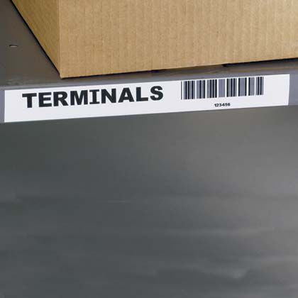 Panduit-T050X000VPC-BK Beschriftungen Labels Tape Label Vinyl Black/White 12.7x7620mm