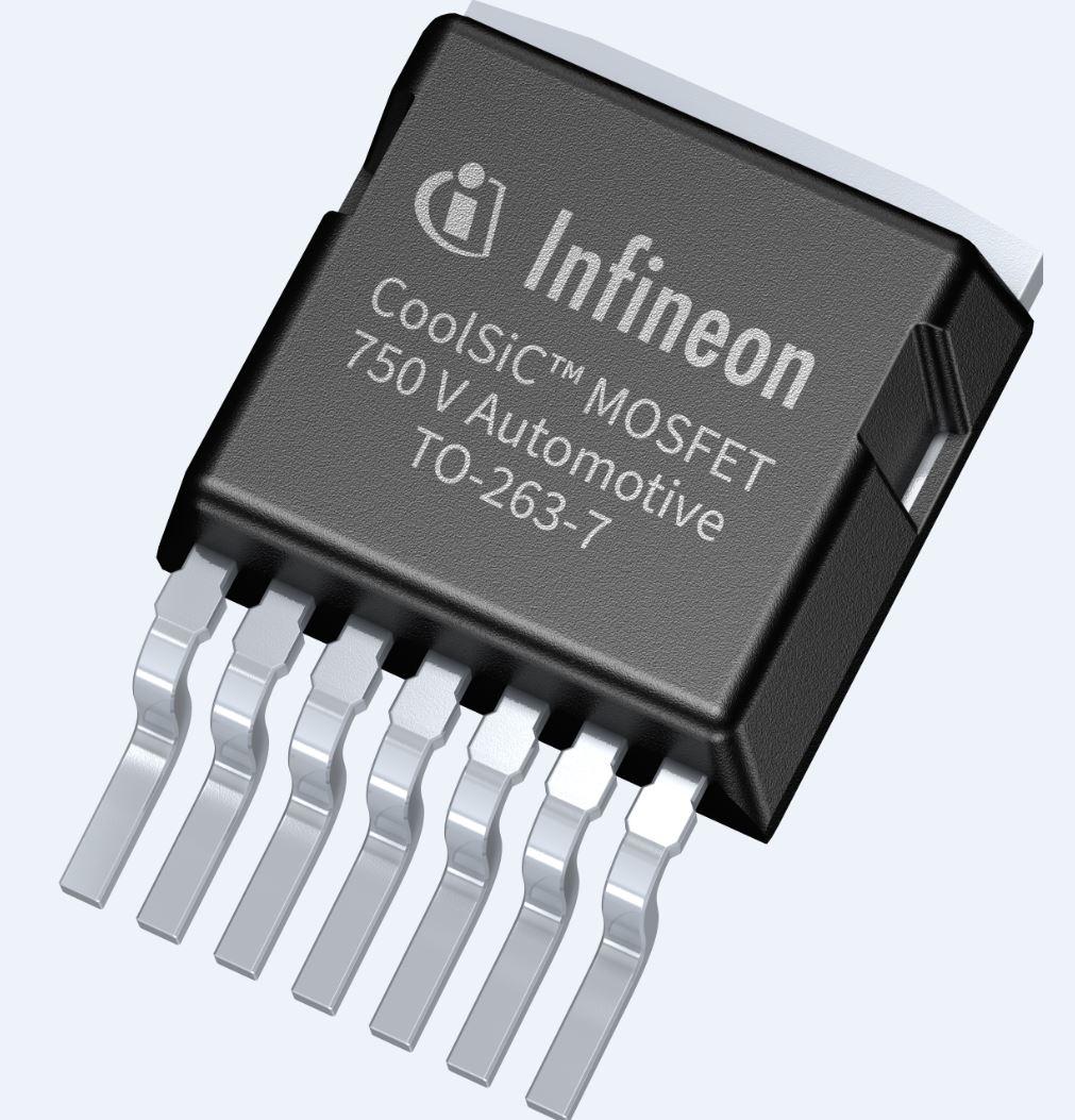 Infineon Technologies AG-AIMBG75R140M1HXTMA1 MOSFETs Trans MOSFET N-CH SiC 750V 17A Automotive 8-Pin(7+Tab) D2PAK T/R