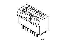 Molex-87715-9901 Connector Card Edge Conn Card Edge SKT 26 POS 1mm Solder ST Thru-Hole Tray