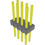 Conn Unshrouded Header HDR 8 POS 2.54mm Solder ST Top Entry Thru-Hole Bulk