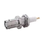 Conn H4 0Hz to 300MHz 50Ohm Solder Cup ST Panel Mount RCP Gold Over Nickel Single