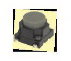 knitter-switch-TSS650RJ Commutateur tactile Switch Tactile N.O. SPST Round Button J-Lead 0.05A 12VDC 100000Cycles 1.96N SMD T/R