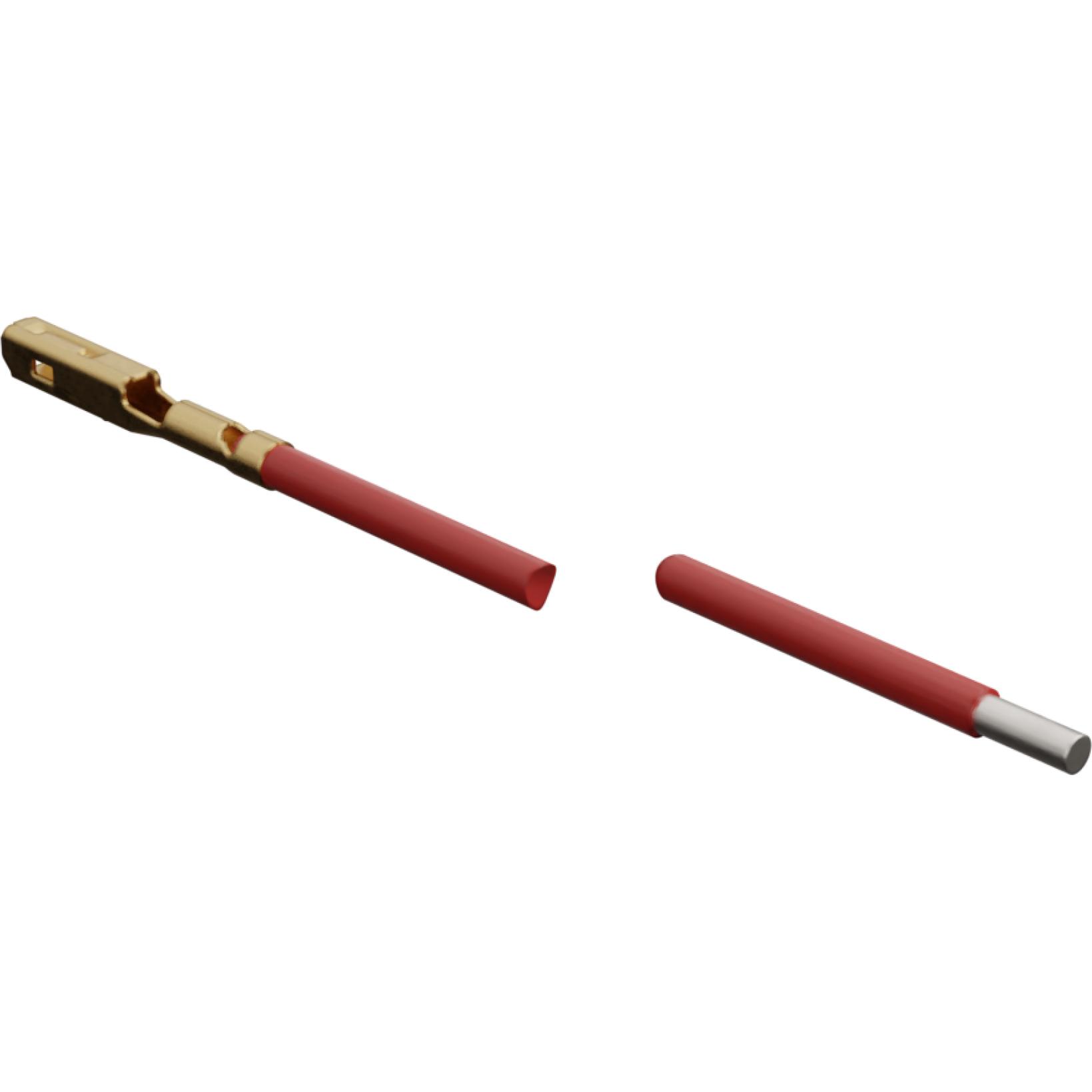 Molex-2163012213 Andere Kabelbaugruppen Cable Assembly TXL 0.15m 16AWG Crimp Terminal 1 POS F Crimp Bag