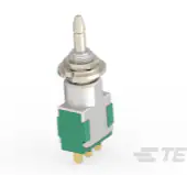 TE Connectivity-MPA106D Botón pulsador Switch Push Button ON OFF SPDT Round Plunger 6A 250VAC 28VDC Wire Lug Panel Mount Bulk