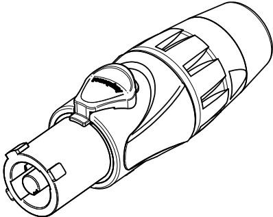 Amphenol-HP-3-FJ 电源连接器 Conn Power RCP 3 POS Screw ST Cable Mount 3 Terminal 1 Port