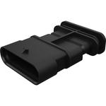 Conn Housing PL 6 POS 4mm Crimp ST Cable Mount Black MXP120 Sealed Bag